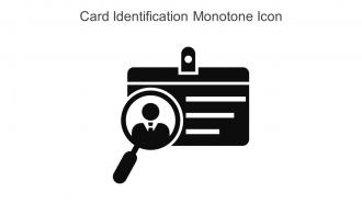Card Identification Monotone Icon In Powerpoint Pptx Png And Editable Eps Format