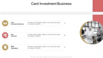 Card Investment Business In Powerpoint And Google Slides Cpb