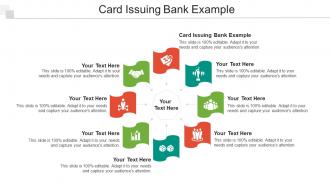 Card Issuing Bank Example Ppt PowerPoint Presentation Model Portrait Cpb