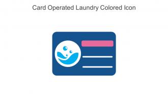 Card Operated Laundry Colored Icon In Powerpoint Pptx Png And Editable Eps Format