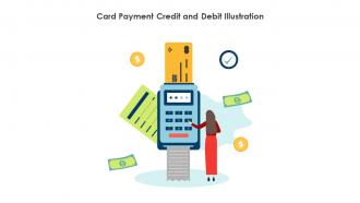Card Payment Credit And Debit Illustration
