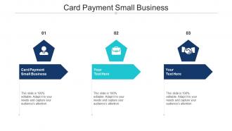 Card Payment Small Business Ppt Powerpoint Presentation Portfolio Gridlines Cpb