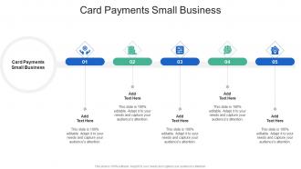 Card Payments Small Business In Powerpoint And Google Slides Cpb