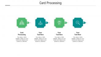 Card processing ppt powerpoint presentation gallery mockup cpb