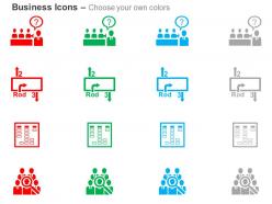 Card sorting style guides focus group user research ppt icons graphics