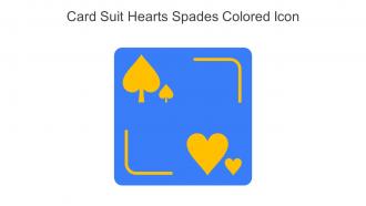 Card Suit Hearts Spades Colored Icon In Powerpoint Pptx Png And Editable Eps Format