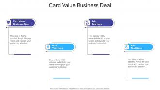 Card Value Business Deal In Powerpoint And Google Slides Cpb