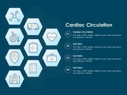 Cardiac circulation ppt powerpoint presentation inspiration graphic images