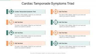 Cardiac Tamponade Symptoms Triad In Powerpoint And Google Slides Cpb