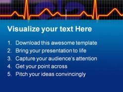 Cardiogram science powerpoint templates and powerpoint backgrounds 0511