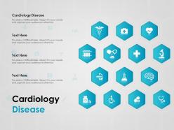Cardiology disease ppt powerpoint presentation ideas brochure