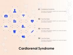 Cardiorenal syndrome ppt powerpoint presentation outline maker