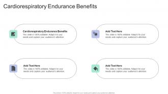 Cardiorespiratory Endurance Benefits In Powerpoint And Google Slides Cpb