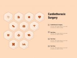 Cardiothoracic surgery ppt powerpoint presentation ideas themes