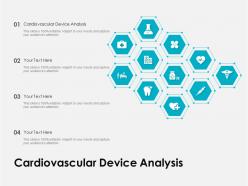 Cardiovascular device analysis ppt powerpoint presentation gallery samples