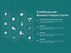 Cardiovascular research impact factor ppt powerpoint presentation pictures tips