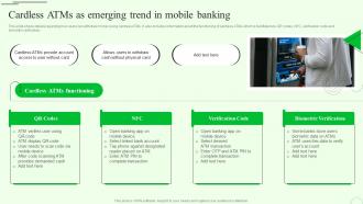 Cardless ATMs As Emerging Trend M Banking For Enhancing Customer Experience Fin SS V