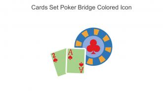Cards Set Poker Bridge Colored Icon In Powerpoint Pptx Png And Editable Eps Format