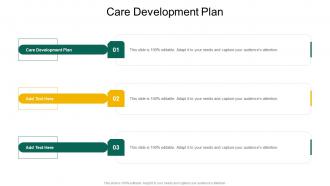Care Development Plan In Powerpoint And Google Slides Cpb