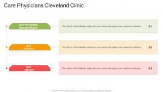 Care Physicians Cleveland Clinic In Powerpoint And Google Slides Cpb