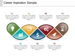 Career aspiration sample powerpoint presentation