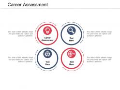 Career assessment ppt powerpoint presentation professional summary cpb