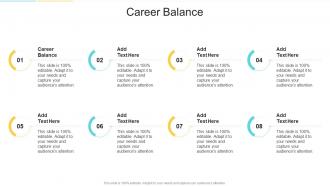 Career Balance In Powerpoint And Google Slides Cpb