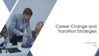 Career Change And Transition Strategies PPT Mockup AT