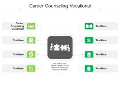 Career counseling vocational ppt powerpoint presentation ideas structure cpb