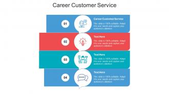 Career customer service ppt powerpoint presentation layouts display cpb