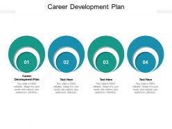 Career development plan ppt powerpoint presentation professional slide download cpb