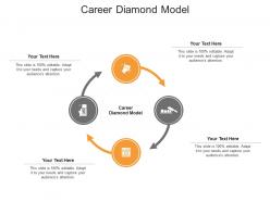 Career diamond model ppt powerpoint presentation infographics mockup cpb