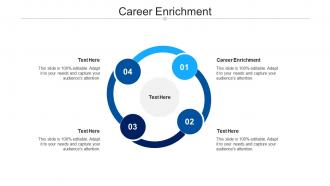 Career enrichment ppt powerpoint presentation portfolio graphic tips cpb