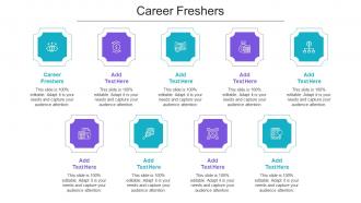 Career Freshers Ppt Powerpoint Presentation Show Good Cpb