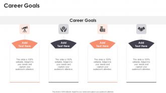 Career Goals In Powerpoint And Google Slides Cpb