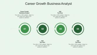 Career Growth Business Analyst In Powerpoint And Google Slides Cpb