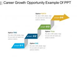 Career growth opportunity example of ppt
