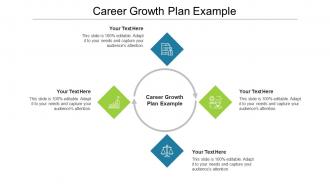 Career growth plan example ppt powerpoint presentation gallery templates cpb
