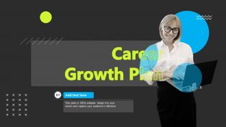 Career Growth Plan Ppt Powerpoint Presentation Pictures Vector