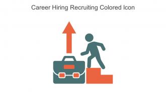 Career Hiring Recruiting Colored Icon In Powerpoint Pptx Png And Editable Eps Format