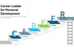 Career ladder for personal development