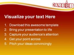Career ladder future powerpoint templates and powerpoint backgrounds 0311