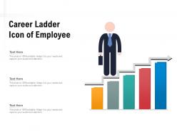 Career Ladder Icon Of Employee