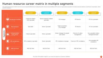 Career Matrix Powerpoint Ppt Template Bundles Multipurpose Idea