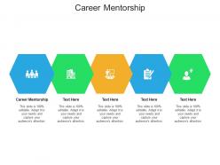 Career mentorship ppt powerpoint presentation professional inspiration cpb