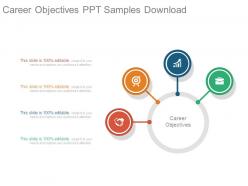 Career Objectives Ppt Samples Download