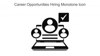 Career Opportunities Hiring Monotone Icon In Powerpoint Pptx Png And Editable Eps Format