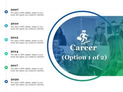 Career option 1 of 2 ppt pictures images