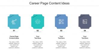 Career page content ideas ppt powerpoint presentation styles files cpb