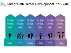 Career path career development ppt slide